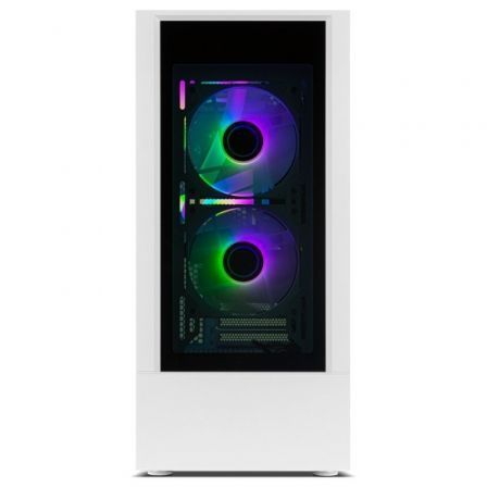 NOX Hummer Nemesis Semitorre Blanca con Cristal Templado y ARGB NOX Hummer Nemesis Semitorre Blanca con Cristal Templado y ARGB